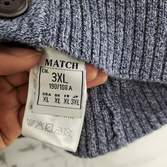 Matchstick Knit Button Front Cardigan Sweater - Picture 4 of 5